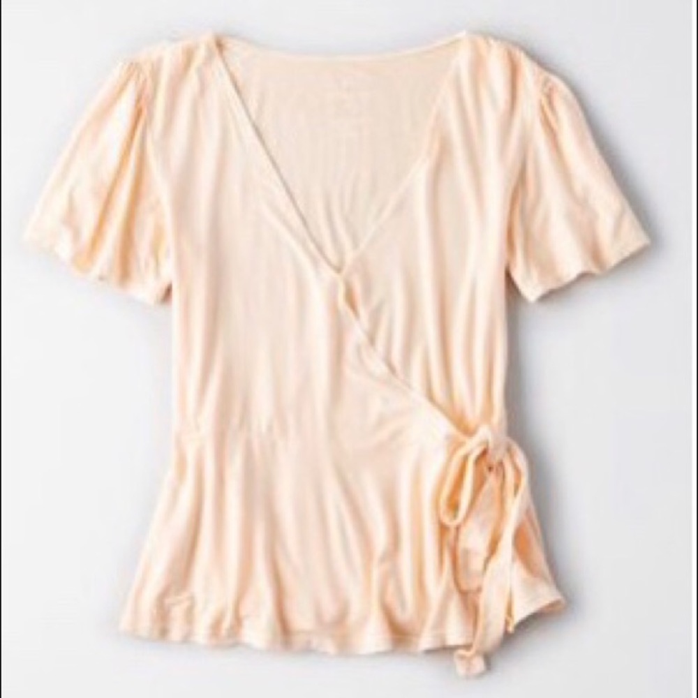 American Eagle Wrap Shirt